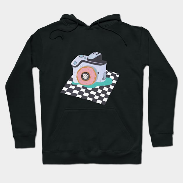 Doughnut Camera Hoodie by Eomji